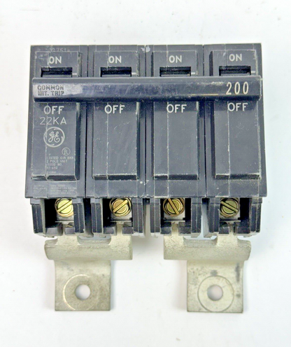 GE - THQMV4200 - THERMAL MAGNETIC CIRCUIT BREAKER - 2 POLE, 200 A, 240 VAC