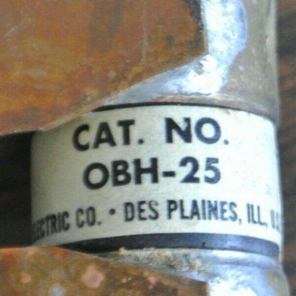 ECONOMY / FPE OBH-25 BOLT-ON FUSE / 25A / 32VDC / NEW SURPLUS