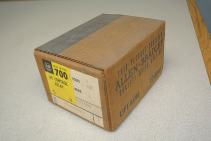 ALLEN-BRADLEY 700-BR600B12 / AC CONTROL RELAY / 12V, 50Hz / 6 N.O. / NEW SURPLUS