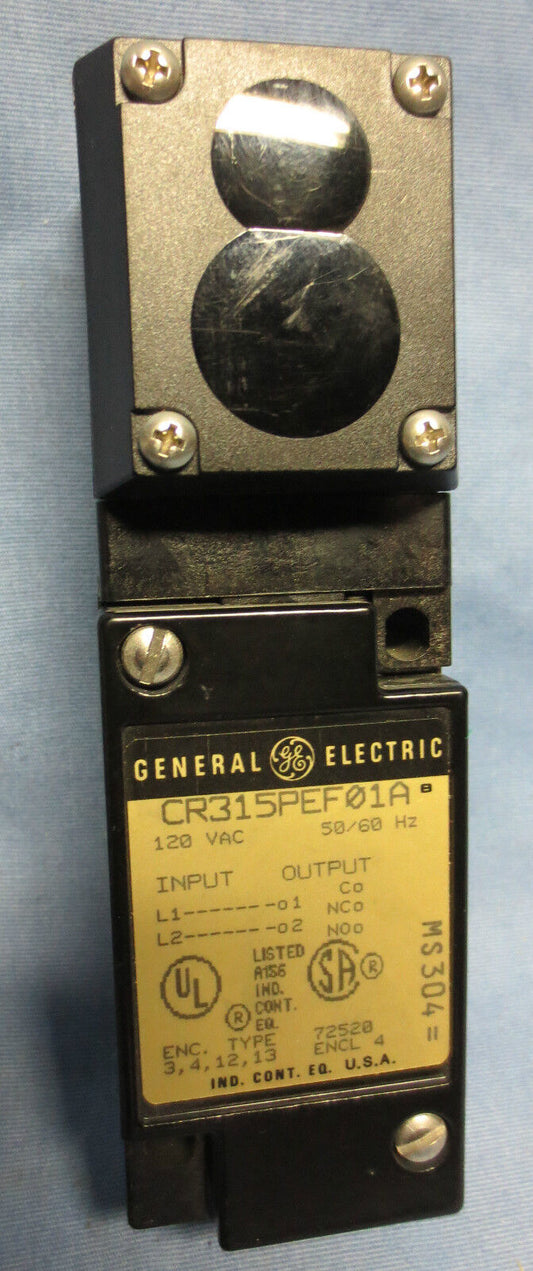 GENERAL ELECTRIC CR315PEH1 RETROREFLECTIVE HEAD LIMIT SWITCH