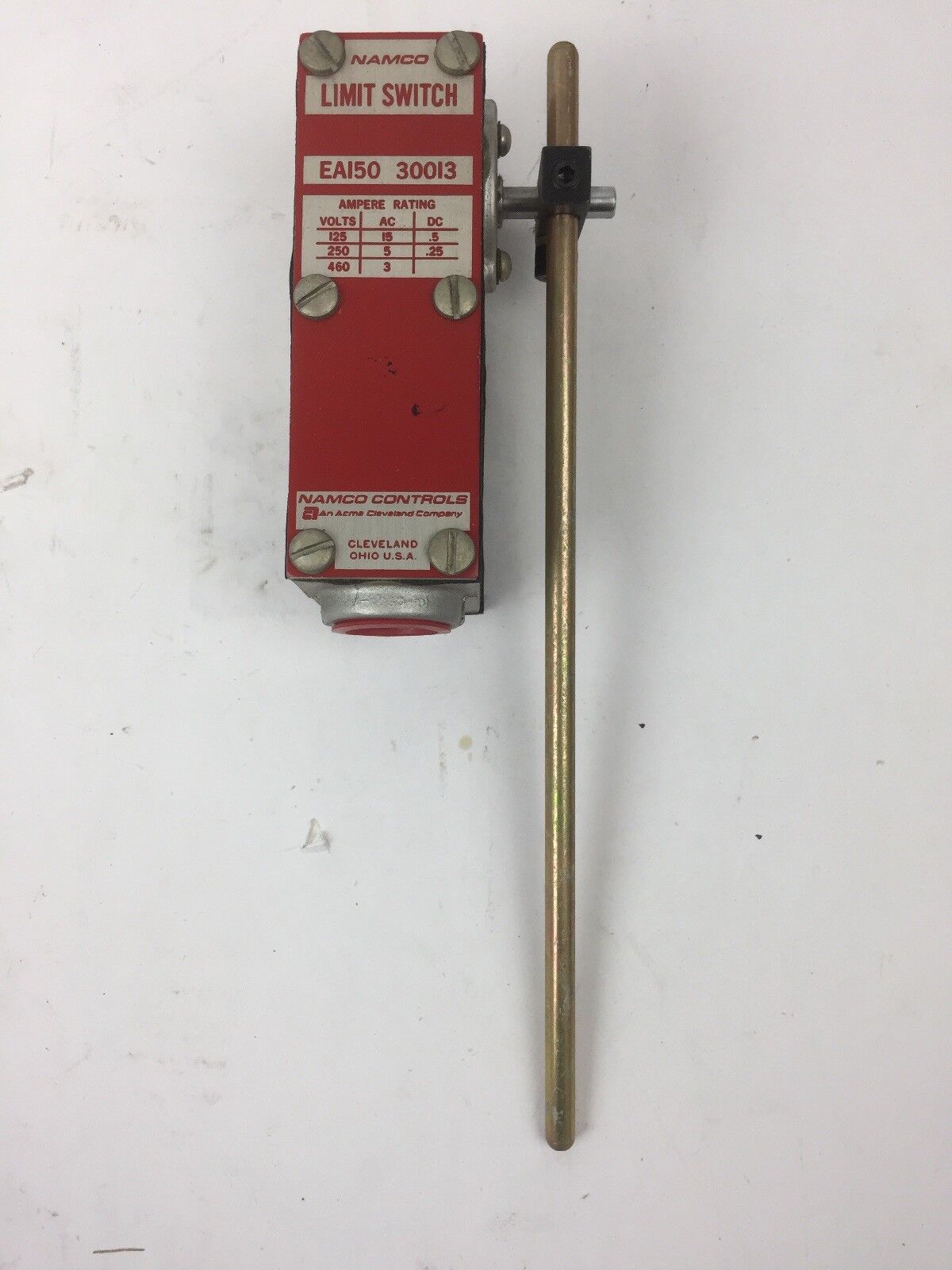 NAMCO EA150 30013 LIMIT SWITCH 460 VAC 250 VDC
