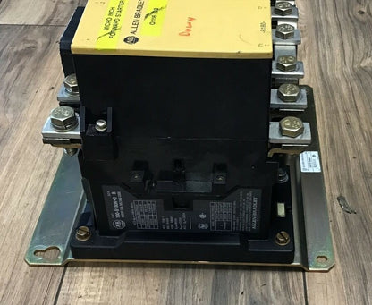 ALLEN BRADLEY 104-B180ND3 REVERSING CONTACTOR SER.A 180A 660V GD473 COIL 120V