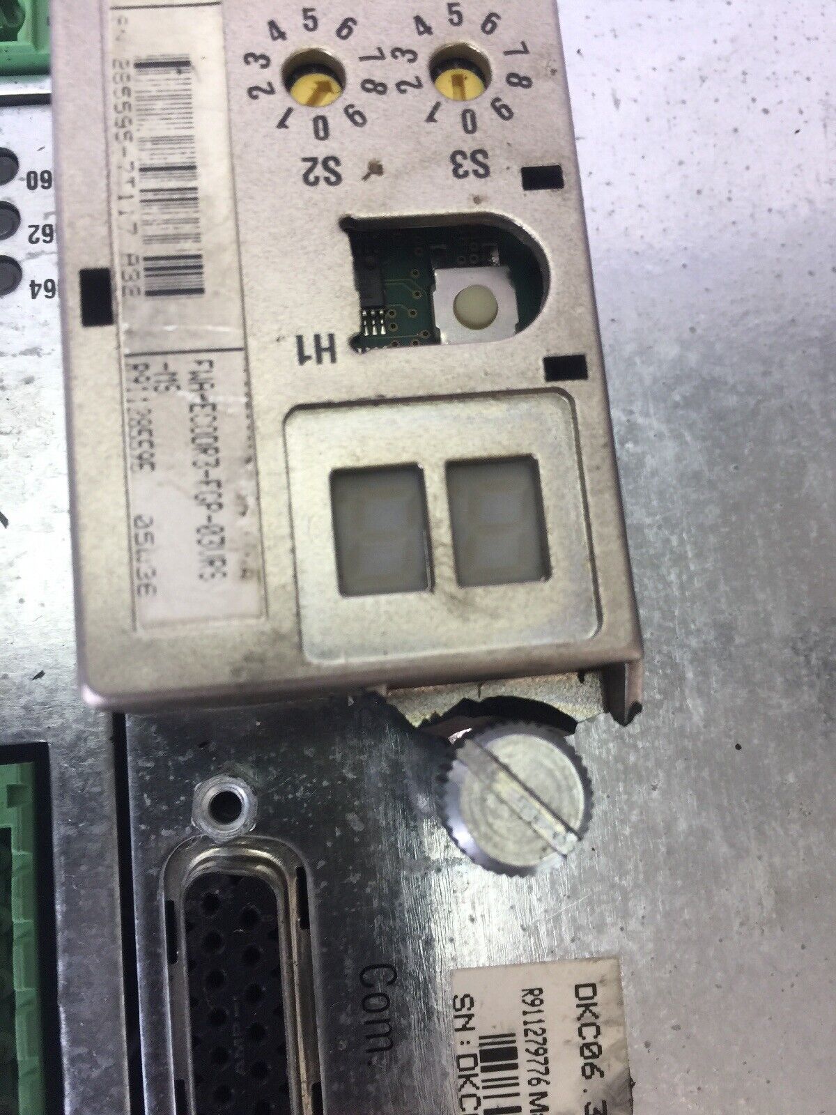 INDRAMAT DKC06.3-100-7-FW ECO DRIVE REXROTH DKCXX.3-100-7 AC SERVO DRIVE