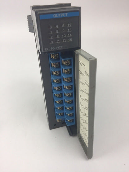 ALLEN-BRADLEY 1746-OB16 SER. D OUTPUT MODULE