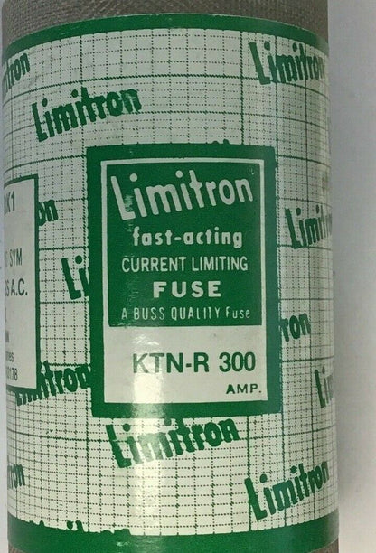 LIMITRON KTN-R 300 FAST ACTING FUSE 250V CLASS RK1 BUSSMANN