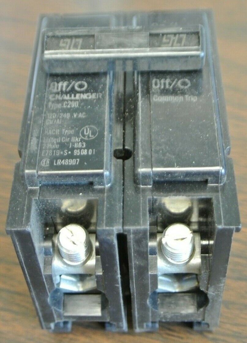 CHALLENGER C290 CIRCUIT BREAKER / 90A / 120/240VAC / 2-POLE / NEW SURPLUS / EACH