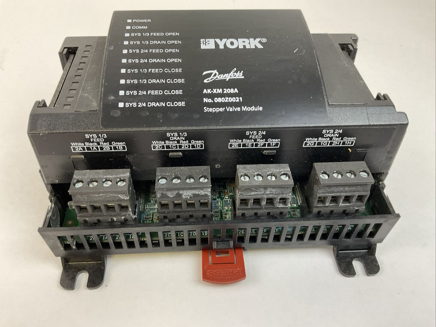 YORK AK-XM 208A STEPPER VALVE MODULE 24V