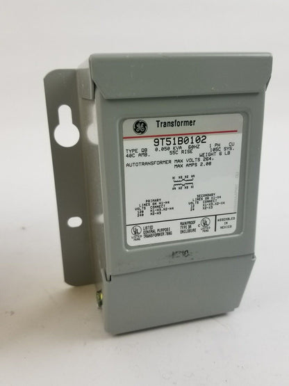 New GE 9T51B0102 Buck Boost Transformer GT1095 - 120x240V, 0.050 kVA
