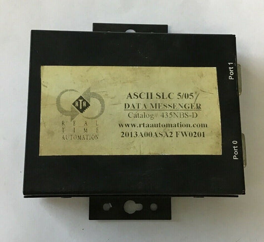 REAL TIME AUTOMATION  ASCII SLC5/50 DATA MESSENGER 435NBS-D 7-30V