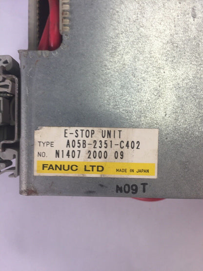 FANUC A05B-2351-C402 E-STOP UNIT