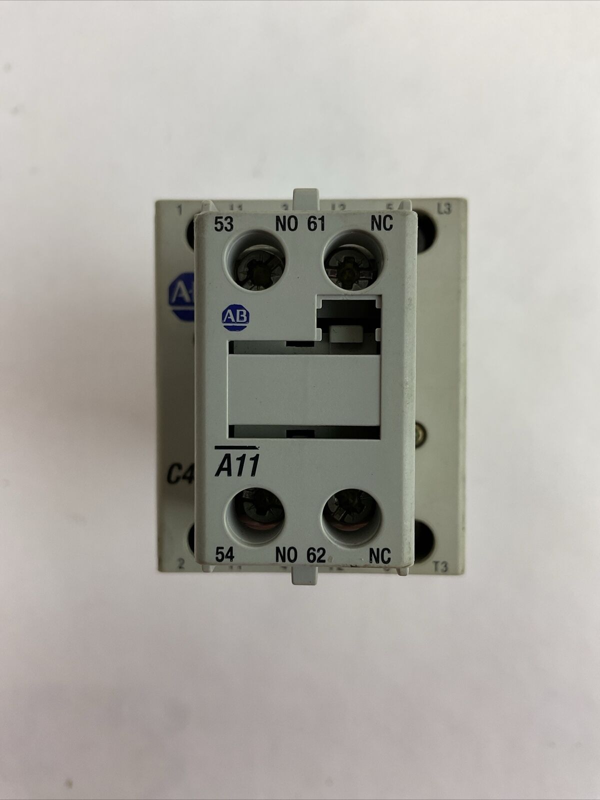 ALLEN BRADLEY 100-C43D*00 CONTACTOR SER A 600VAC 63A 3PH 30HP COIL 24VDC 100-F