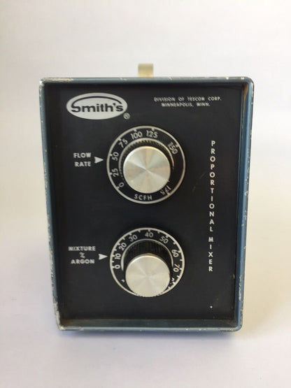 SMITH PROPORTIONAL MIXER 299-006-1 ARGON &CO2 INLET PRESS 50-100 PSIG OUTLET