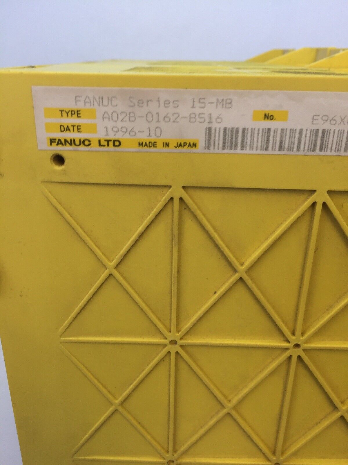 FANUC A02B-0162-B516 5 SLOT RACK