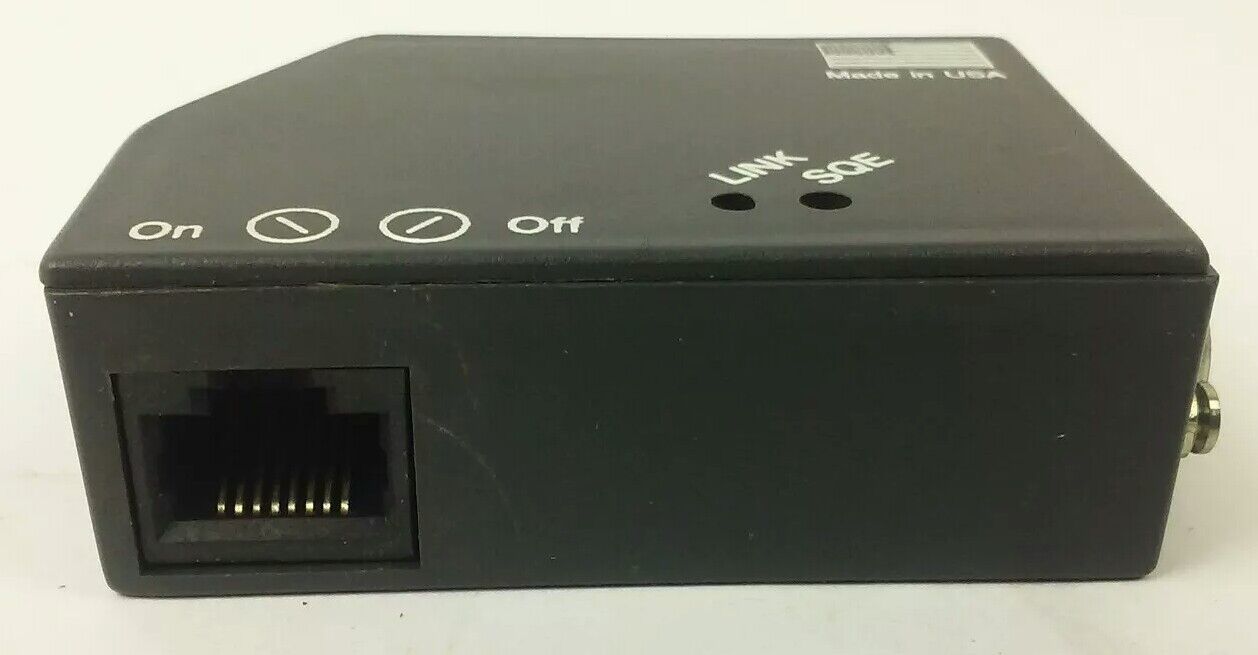 IMC NETWORKS TP MAU, ON/OFF, ETHERNET MEDIA CONVERTER