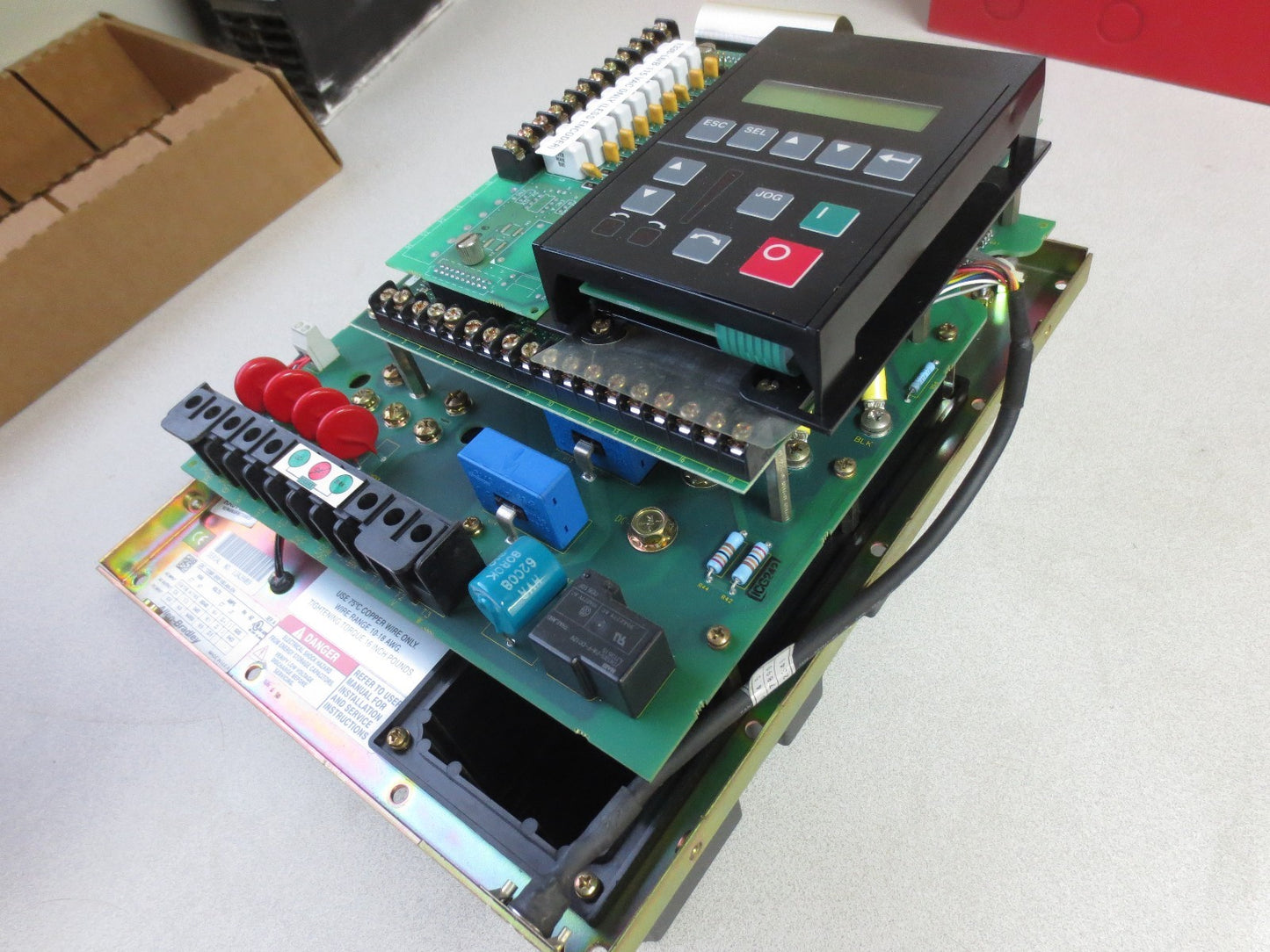 ALLEN-BRADLEY 1336F-BRF100-AN-EN PLUS II AC DRIVE - NO CASE