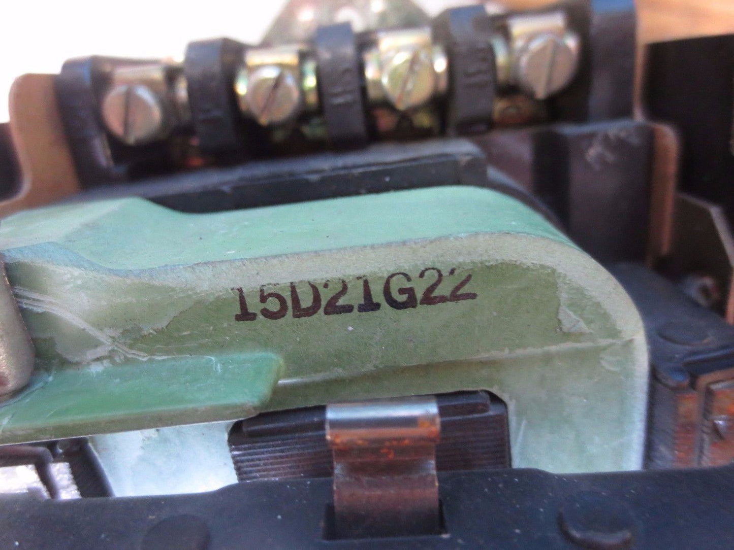 GENERAL ELECTRIC CR208C100DVN219 NEMA SIZE 1 STARTER - 600V, 27A