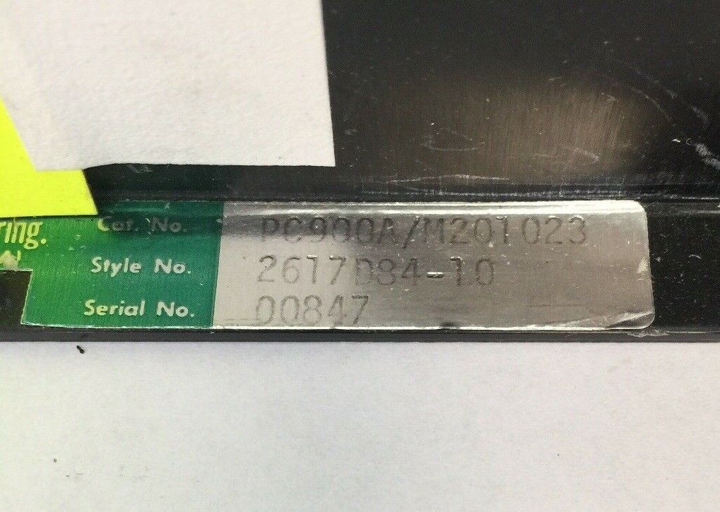 WESTINGHOUSE PC900A/M201023 PROGRAMMABLE CONTROLLER 120VAC 100VA