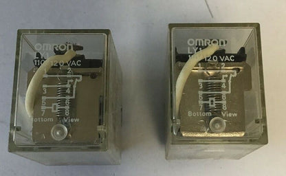 OMRON LY1 RELAY 110/120VAC 15A 28VDC  ***LOTOF2***