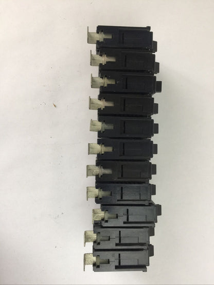 CHALLENGER/SYLVANIA BQ1C020 CIRCUIT BREAKER 1POLE 20AMP 120/240VAC (LOT OF 11)