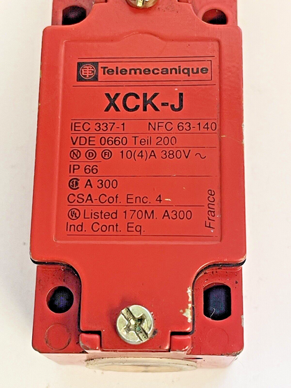 TELEMECANIQUE - XCK-J5910H7 - LIMIT SWITCH - 380 VAC, 10A