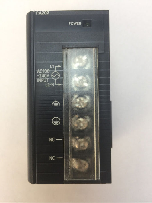 OMRON CJ1W-PA202 POWER SUPPLY UNIT 100-240VAC 50/60HZ 50VA