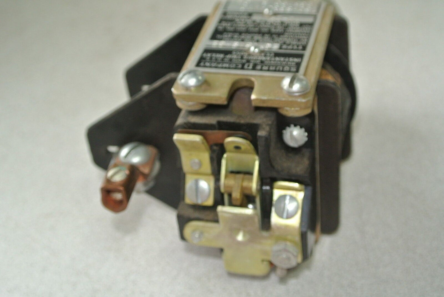 SQUARE D 9055 EQ-1519-G2 DASHPOT TYPE MAGNETIC RELAY - 14-29 AMPS - NEW SURPLUS