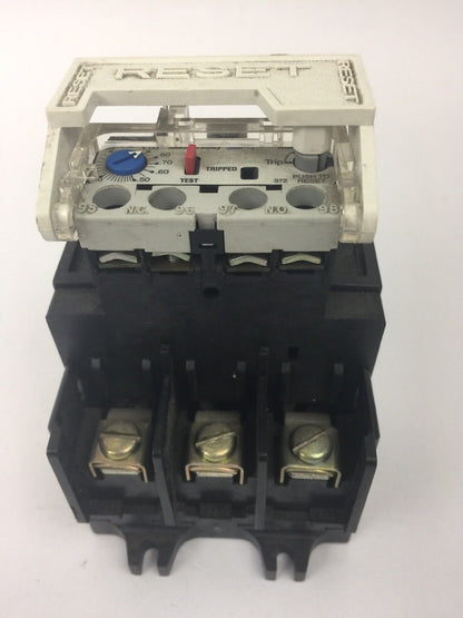 ALLEN BRADELY 592-A2CA OVERLOAD RELAY SER A CURRENT RANGE .32-1.0A TRIP CLASS 20