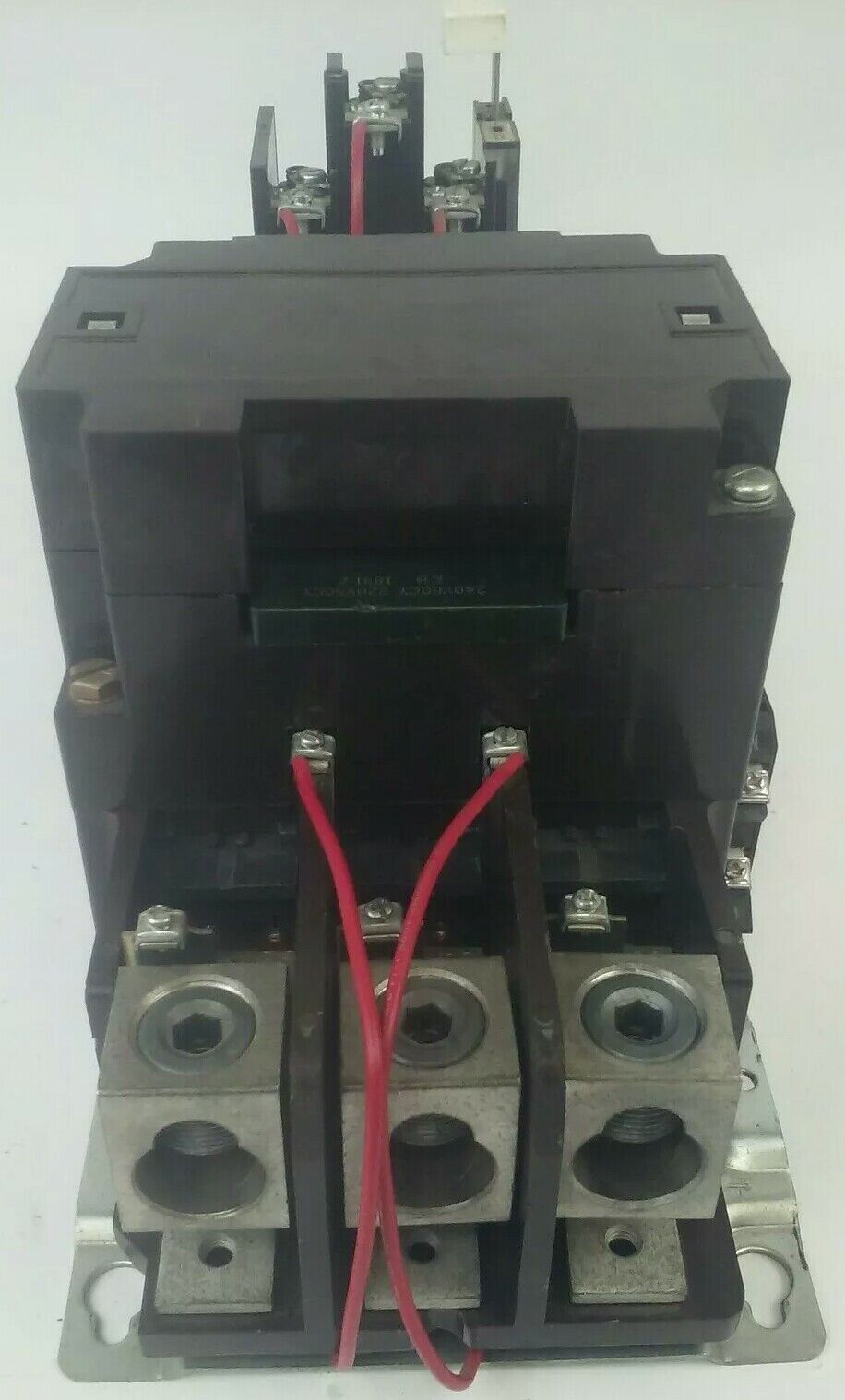 CUTLER HAMMER SIZE 5 STARTER 240V COIL W/ 42-2807-3 300/5 CURRENT TRANSFORMER