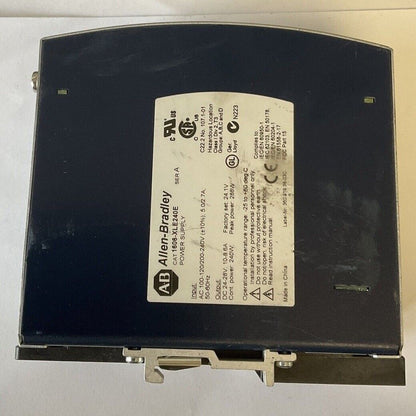 ALLEN BRADLEY 1606-XLE240E POWER SUPPLY SER.A 240V 50-60HZ 28VDC