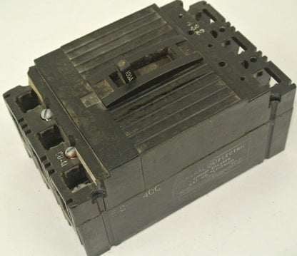 GENERAL ELECTRIC TEF134100 CIRCUIT BREAKER / 480VAC / 100A / 3-POLE
