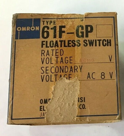 OMRON 61F-GP FLOATLESS SWITCH 110VAC 50/60HZ