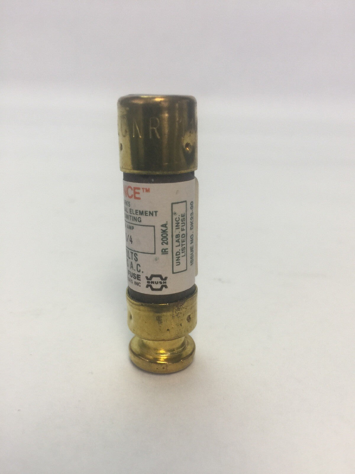 BRUSH/RELIANCE ECNR 1-1/4 FUSE 250VAC 1-1/4AMP CLASS RK5 (LOT OF 10)