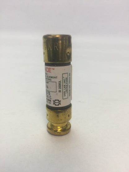 BRUSH/RELIANCE ECNR 1-1/4 FUSE 250VAC 1-1/4AMP CLASS RK5 (LOT OF 10)