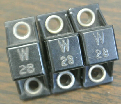 LOT of 3 / ALLEN-BRADLEY W28 THERMAL OVERLOAD HEATER ELEMENTS