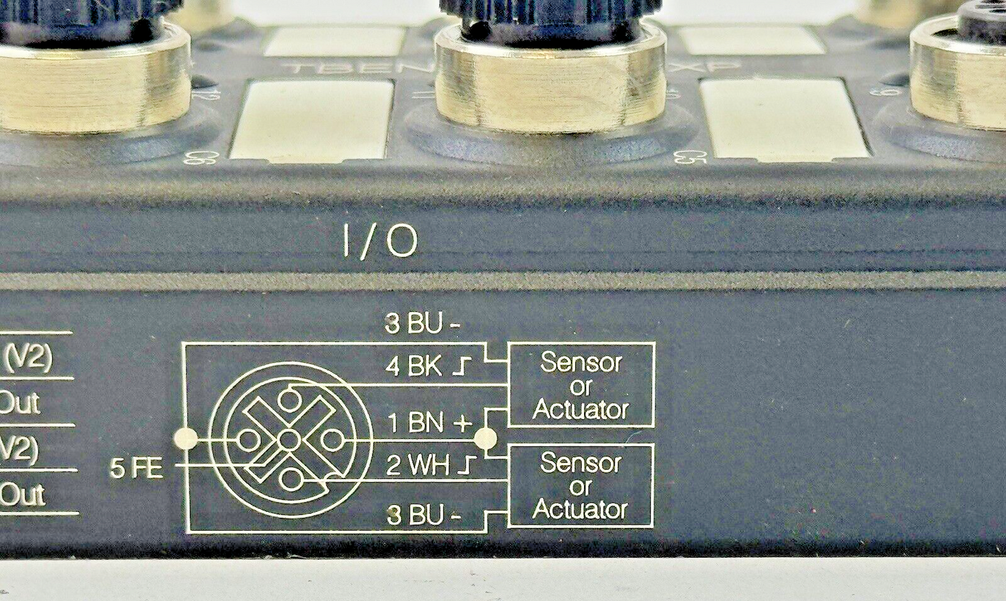 TURCK - TBEN-L4-16DXP F/W V3.2.9.0 COMPACT MULTIPROTOCOL I/O MODULE FOR ETHERNET