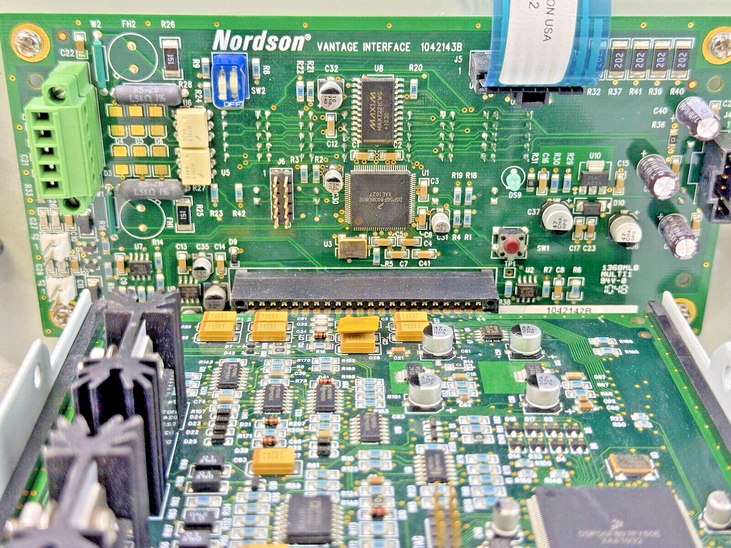 NORDSON - 1042143B - VANTAGE INTERFACE AND DISPLAY BOARD W/ 1023873C - DUAL GUN