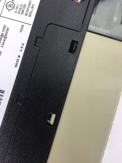 ALLEN BRADLEY 1756-M03SE 3 AXIS SERCOS INTERFACE MODULE SER A F/W REV 13.7 24VDC