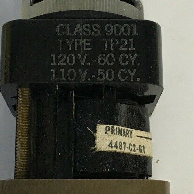 SQUARE D 9001 TP-21R2 120/110V 60/50CY RED PILOT LIGHT