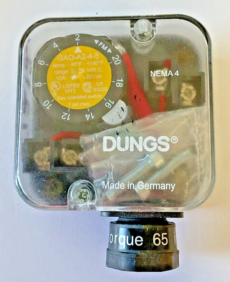 DUNGS GAO-A2-4-5 PRESSURE SWITCH