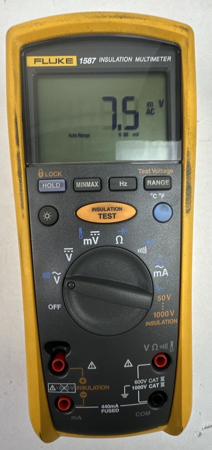 FLUKE 1587 INSULATION MULTIMETER