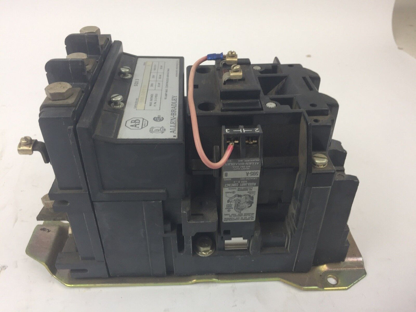 ALLEN BRADELY 500-DOD930 STARTER SIZE 3 600VAC 90A CD236 115-120V 60HZ 110V 50HZ