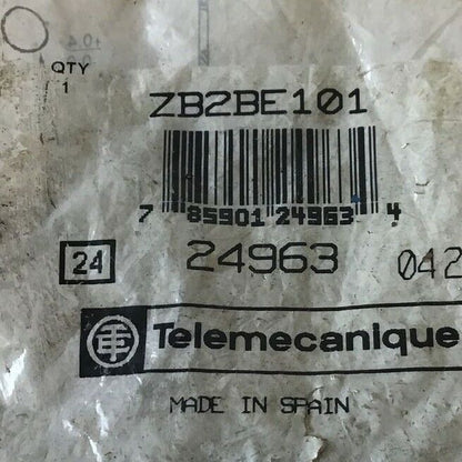 TELEMECANIQUE ZB2BE101 & ZBE102 CONTACT BLOCK ***LOTOF2***