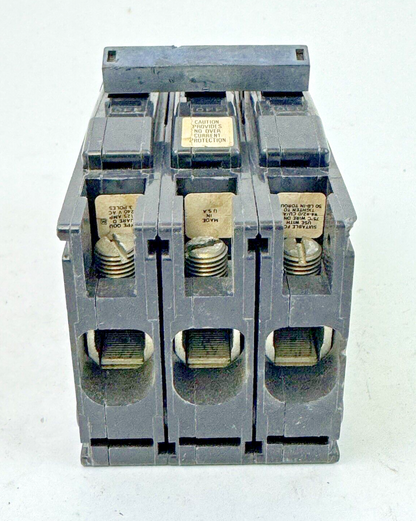 SQUARE D - QOU30001 - CIRCUIT BREAKER - 3 POLE/125 A/240 VAC/TYPE QOU **READ DES