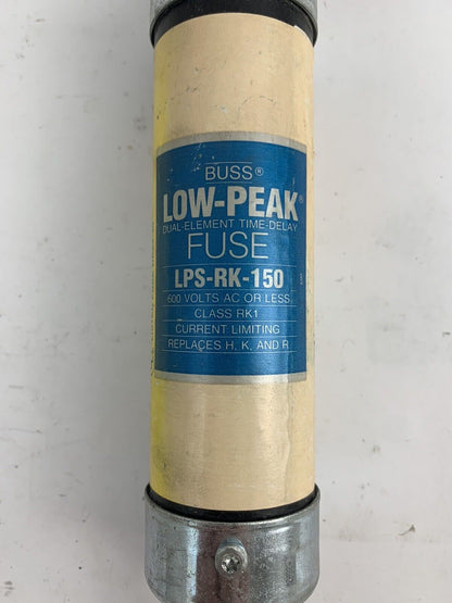 Bussmann Low-Peak LPS-RK-150 150A 600V Fuse "Lot of 3"