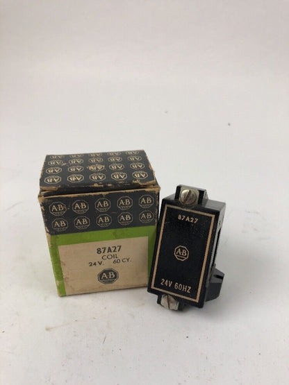 ALLEN BRADLEY 87A27 COIL 24V 60CY