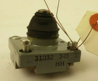 SQUARE D 31032-343-52 TOP ROLLER PLUNGER LIMIT SWITCH HEAD 3103234352