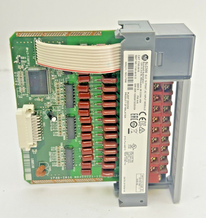 ALLEN-BRADLEY - 1746-IA16 SER. D FW N/A - SLC 500 16 POINT AC INPUT MODULE