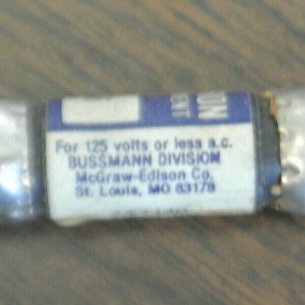 LOT of 4 / BUSS FNA6 FUSETRON FUSE / 6A / 125V / NEW SURPLUS / FNA-6