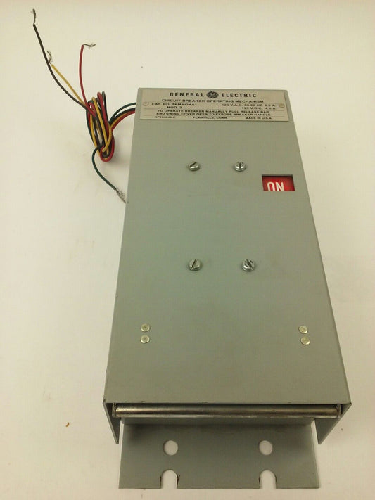 GE, TKMMOMA1, MOD 2, CIRCUIT BREAKER OPERATING MECHANISM, 120V- 50/60-6A, NEW