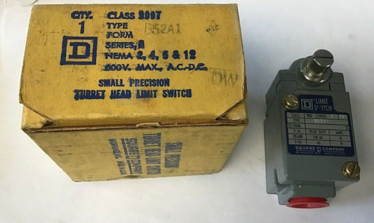 SQUARE D 9007 B52A1 TURRET HEAD LIMIT SWITCH SER. A